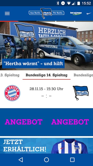 Hertha BSC截图2