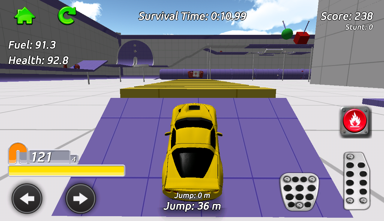 Stunt Muscle Car Simulator截图3