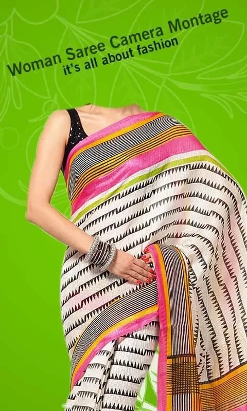 Woman Saree Camera Monta...截图5