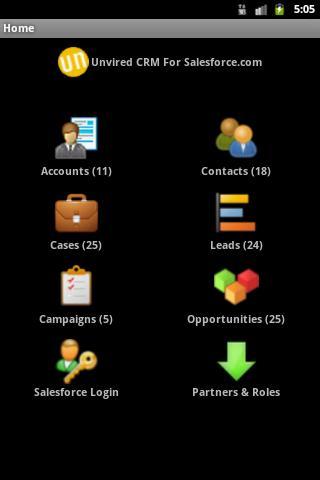 Unvired CRM for Salesforce.com截图2