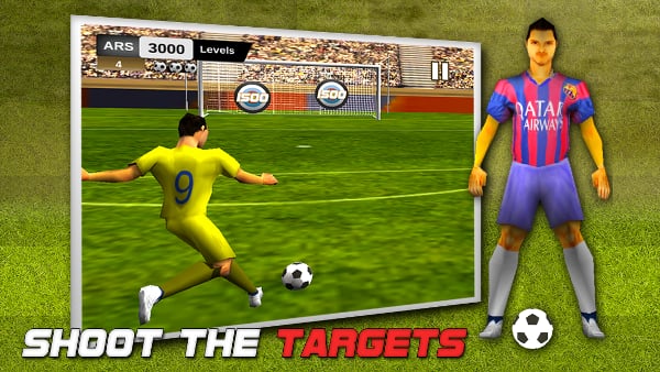 Play Football Flick Kick...截图2