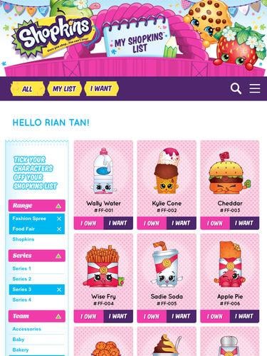 My Shopkins List截图2