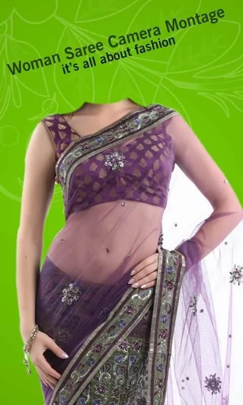 Woman Saree Camera Monta...截图8