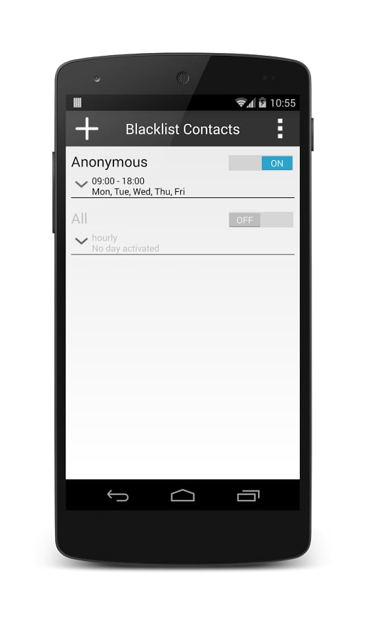 Blacklist Contacts截图3