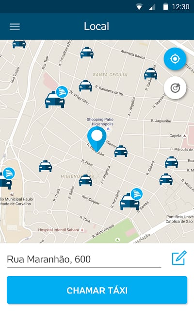 Taxijá, o app para chamar taxi截图4