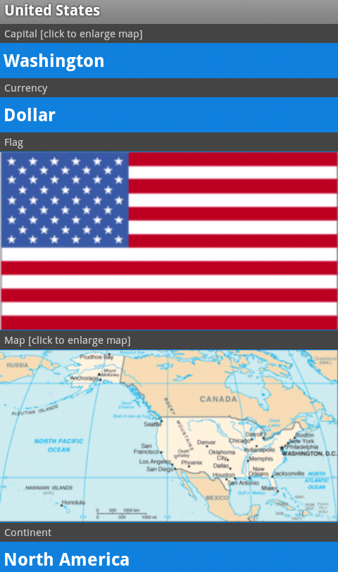 Country Maps Flags and Facts截图4