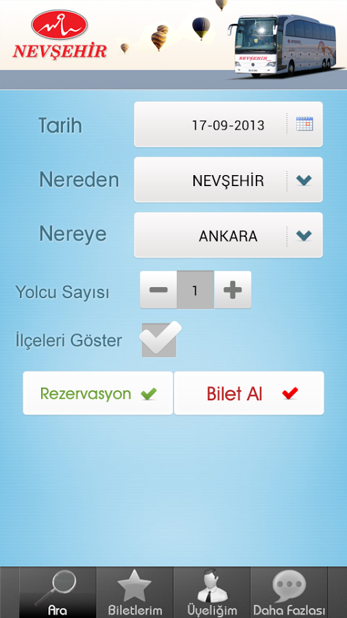 Nevşehirliler Seyahat截图1