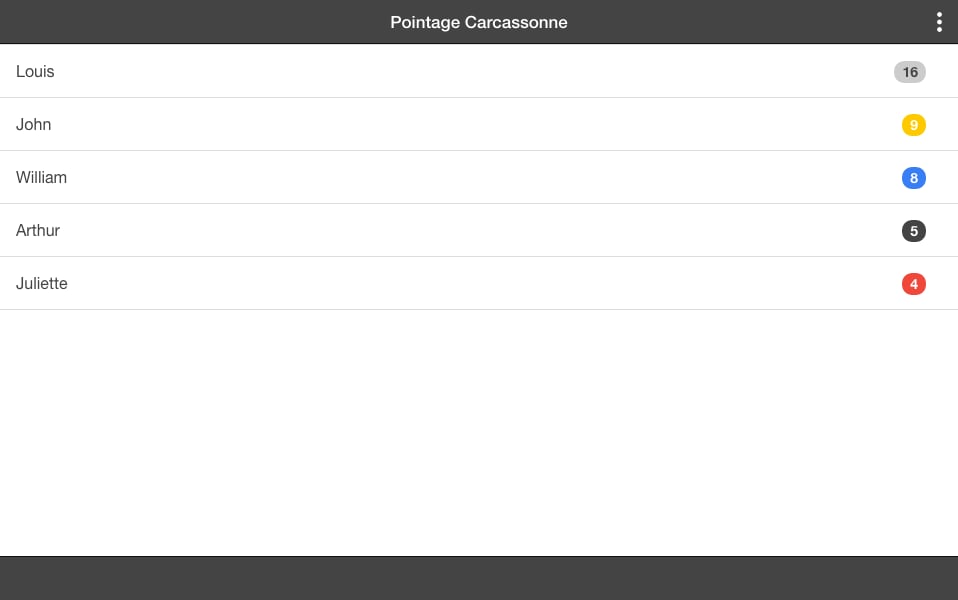 Pointage Carcassonne Gra...截图5