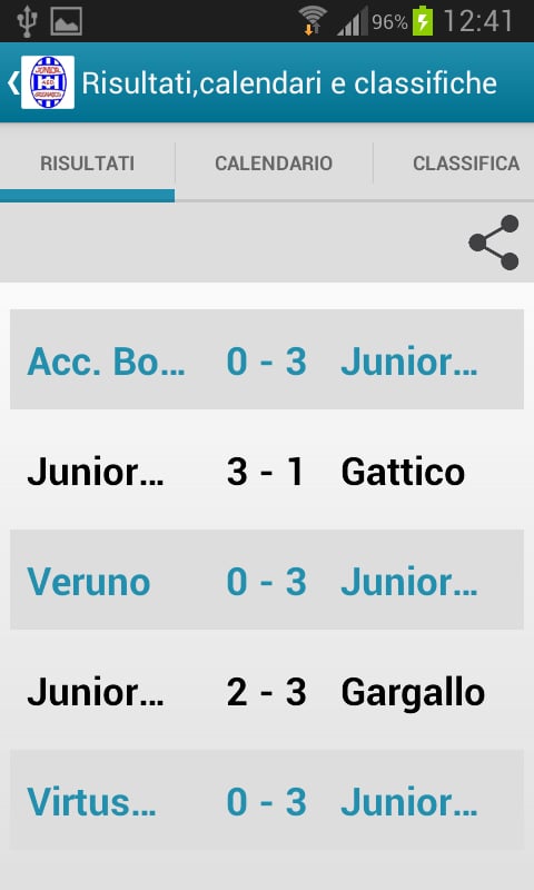 Asd Junior Grignasco截图5