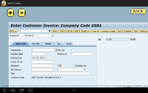 SAP FI Tcode with Screen...截图1