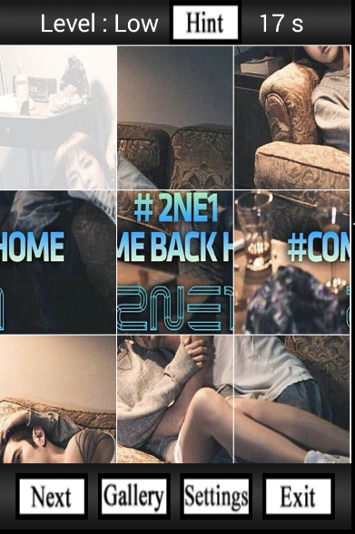 Come Back Home 2NE1 Puzzle截图1