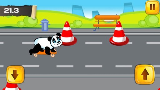 Skateboard Panda截图1