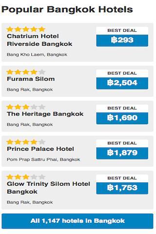 Thailand Hotels Booking ...截图1