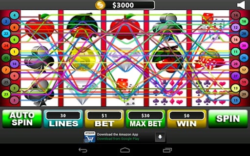 Slot 30 Lines Bonus Multi Reel截图1