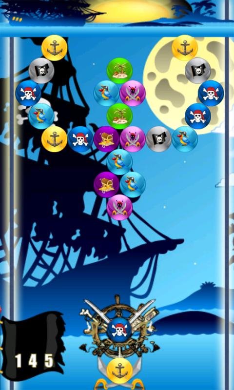 Pirates Bubble Shooter截图2