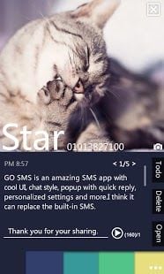 GO SMS Pro Tinct Popup ThemeEX截图2