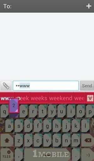 GO Keyboard Restore Ancient Ways theme截图2