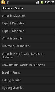 Diabetes Guide截图1