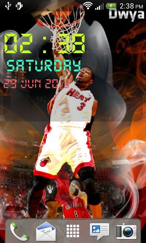 Dwyane Wade Live Wallpaper截图1