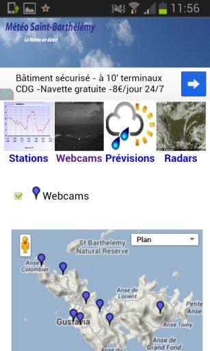 Météo Saint-Barth截图2