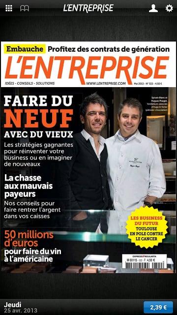 L'Entreprise - Magazine截图1