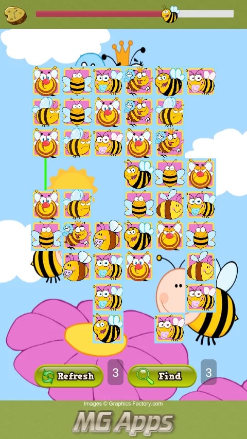 Busy Bees Match截图1