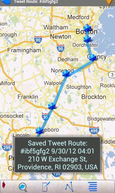 Tweets On A Map (Twitter)截图4