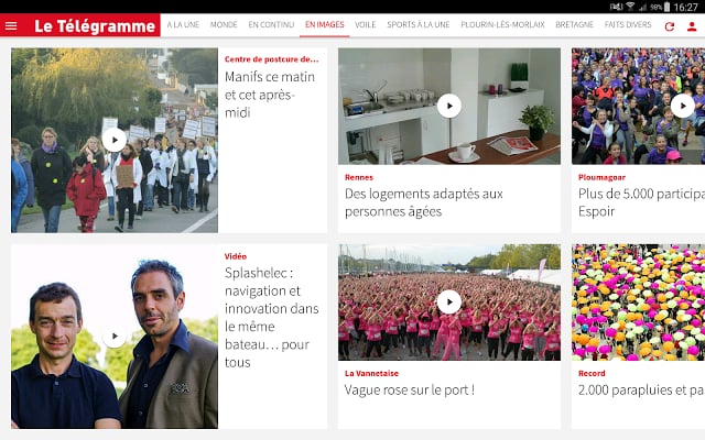 Le T&eacute;l&eacute;gramme - Actualit&eacute截图3