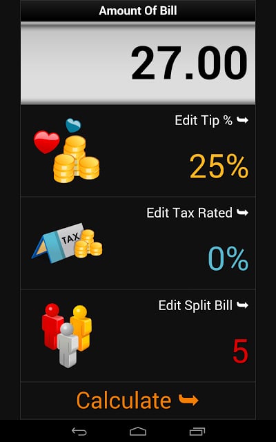 Cool Tip Calculator 2截图2