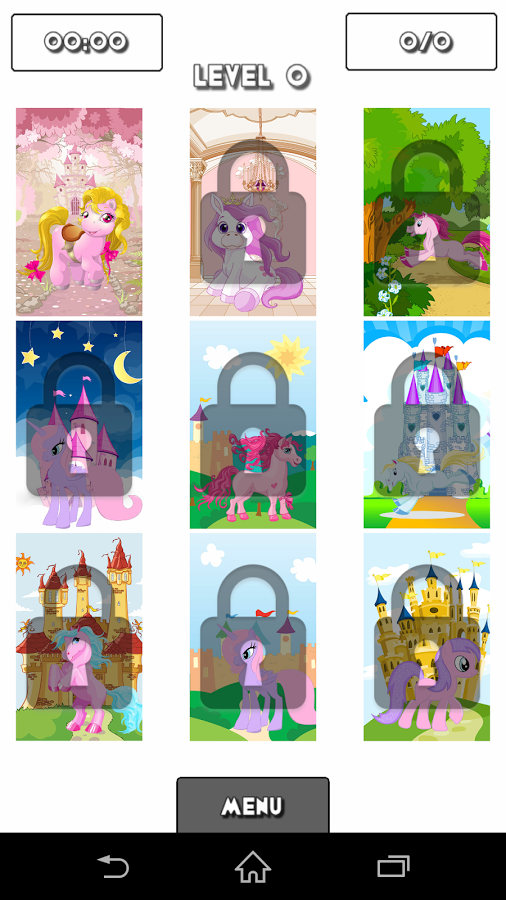 Slide Puzzle Pretty Pony截图5