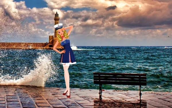 Sailor Girl Dress Up截图1