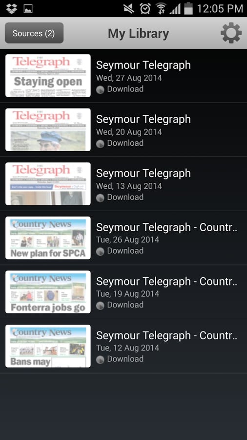 Seymour Telegraph截图3