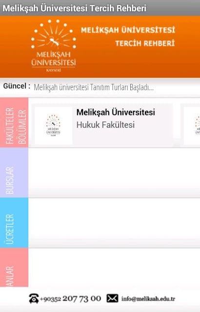 Melikşah &Uuml;niversitesi截图2