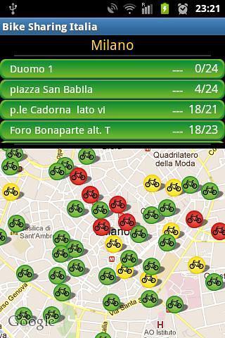 Bike Sharing Italia截图1