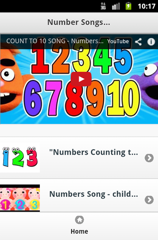 Number Kids Songs截图1