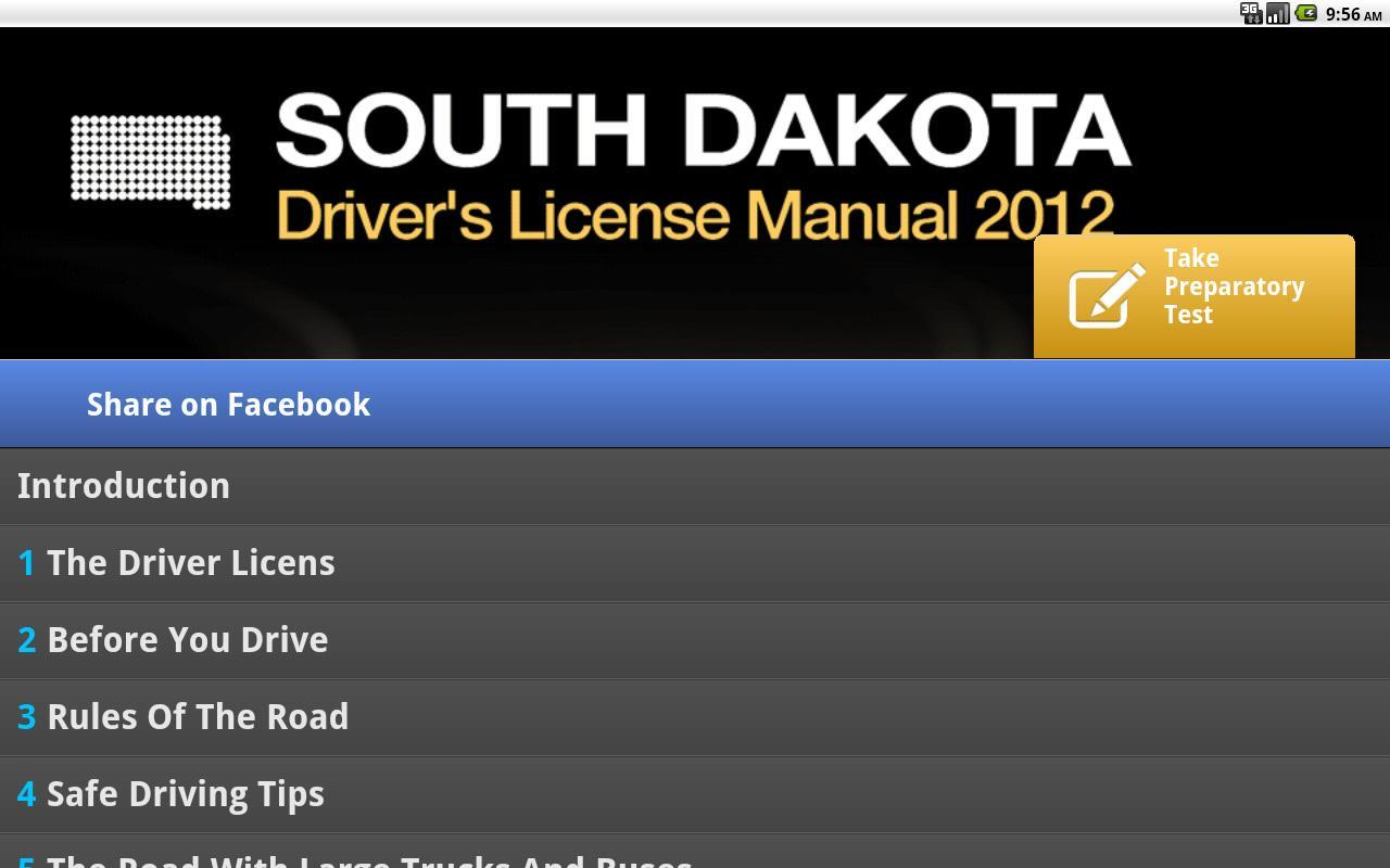 South Dakota Driver Manual $0截图3