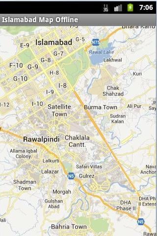 Islamabad Map Offline截图1