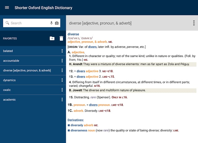 Oxford Shorter English Dict截图6