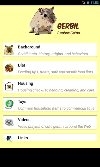 Gerbil Pocket Guide截图4