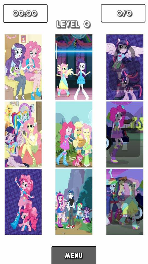 Equestria Pony Girl puzzle截图10