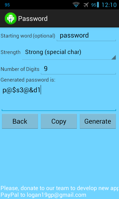 Passwords & Numbers Generator截图2