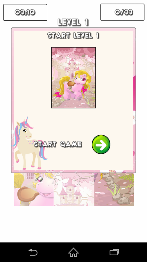 Slide Puzzle Pretty Pony截图10