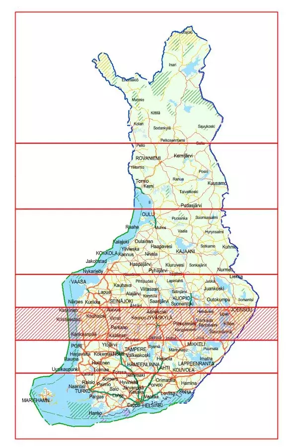 KARTTA: KESKI-SUOMI 5截图1