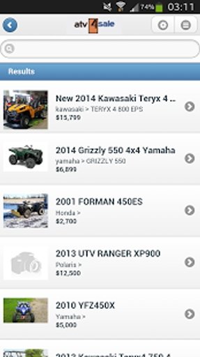 Used ATVs For Sale截图1