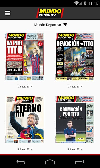 MUNDO DEPORTIVO ED. IMPRESA截图7