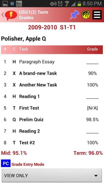 Grades 2 Go Teacher Gradebook截图7