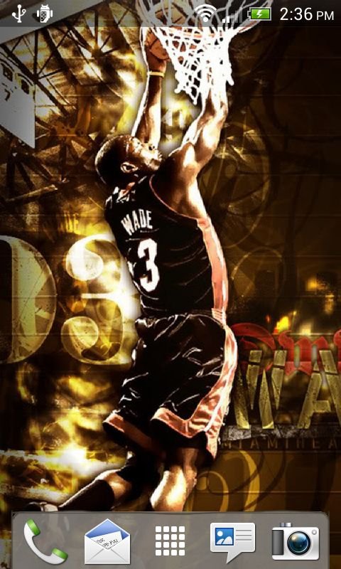 Dwyane Wade Live Wallpaper截图4