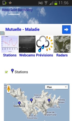 Météo Saint-Barth截图1