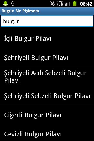 Bug&uuml;n Ne Pişirsem?截图3