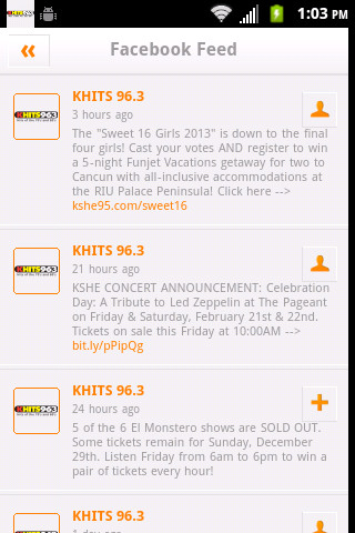 K-HITS 96.3截图3